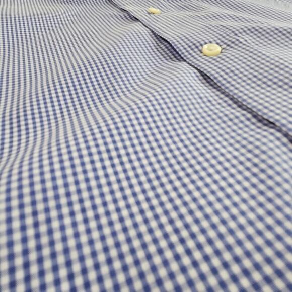 Ralph Lauren Button Down Shirt Men's 16 1/2 34/35 Classic Fit Quiet Luxury Blue - Picture 11 of 16